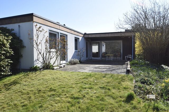 Bungalow mit Vollkeller + Garage + Garten Interessantes Potenzial ! - Einfamilienhaus Syke / Siedlung Gessel Siedlung Gessel | Angebot:26882737