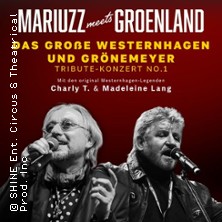 Mariuzz meets Groenland - Westernhagen & Grönemeyer Tribute-Konzert 27.03.2026 Kulturkirche St. Jakobi Stralsund