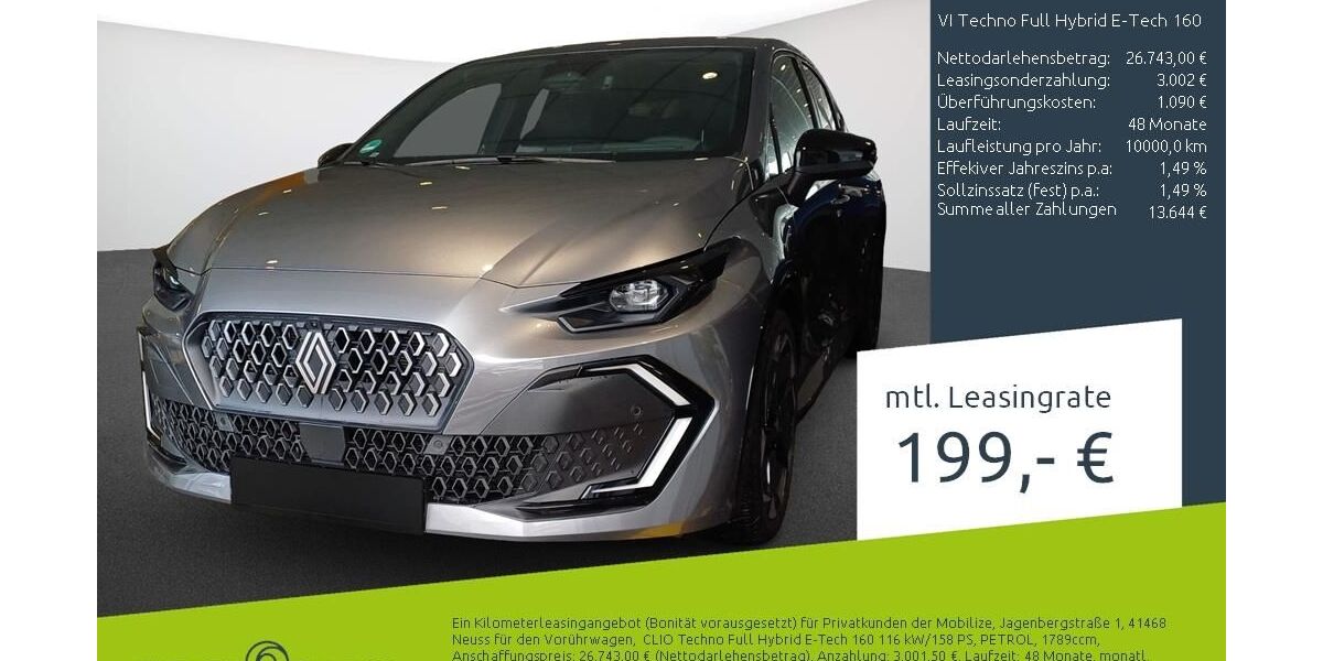 Renault Clio 2.500 km 26.743 &euro; Bremen 28207