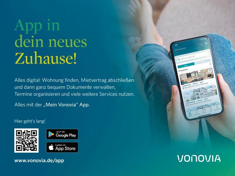Helle 2-Zimmer-Wohnung mit Balkon