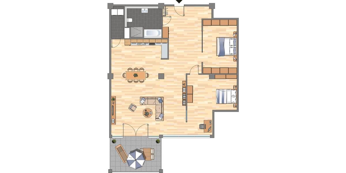 Etagenwohnung Bremen Häfen - 3 Zimmer, 150 m&sup2;, 1.499&euro; | Angebot:15830650