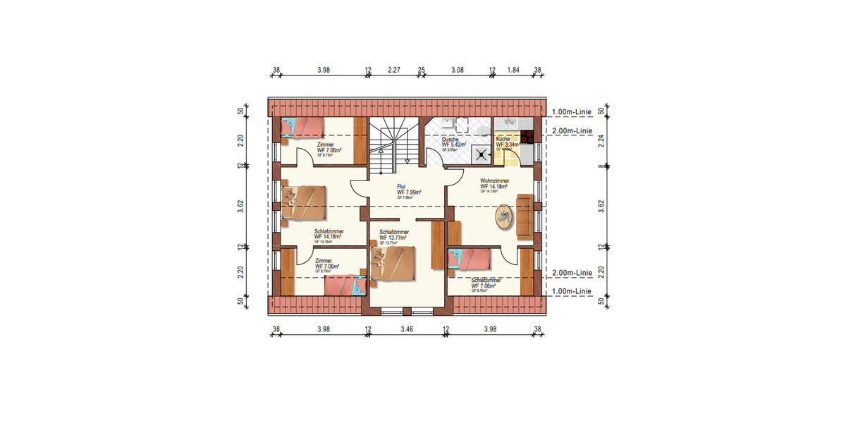 Einfamilienhaus Osterholz-Scharmbeck Innenstadt - 7 Zimmer, 170 m&sup2;, 325.000&euro; | Angebot:26820184