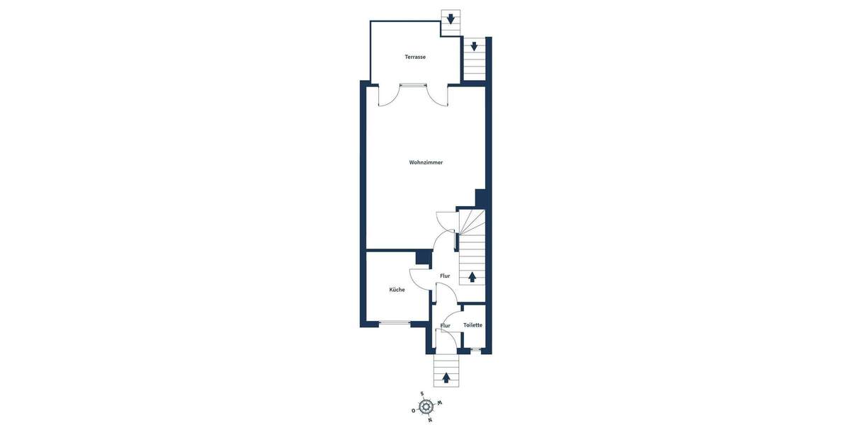 Reihenmittelhaus Weyhe Leeste - 3 Zimmer, 75 m&sup2;, 219.000&euro; | Angebot:24533347
