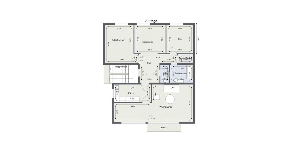 Etagenwohnung Bremen Gröpelingen - 4 Zimmer, 98 m&sup2;, 269.000&euro; | Angebot:26148574