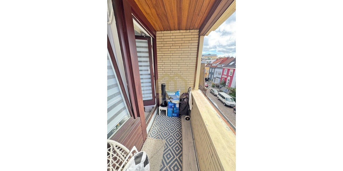Attraktive 2-Zimmer-Eigentumswohnung im Dachgeschoss mit zwei Balkonen Bremen-Findorff - Dachgeschoßwohnung Bremen Findorff | Angebot:27338630