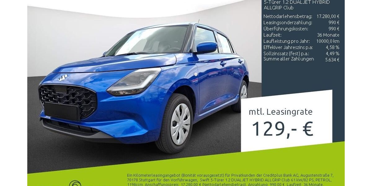 Suzuki Swift 2.900 km 16.777 &euro; Stuhr 28816