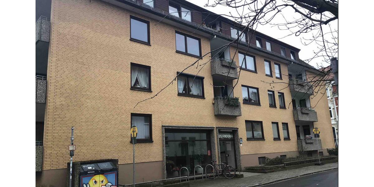 Etagenwohnung Bremen Findorff - 2 Zimmer, 59 m&sup2;, 570&euro; | Angebot:27513837
