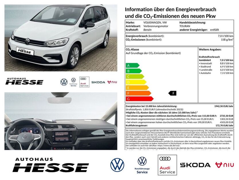 VW Touran 13.500 km 42.930 € Sottrum 27367