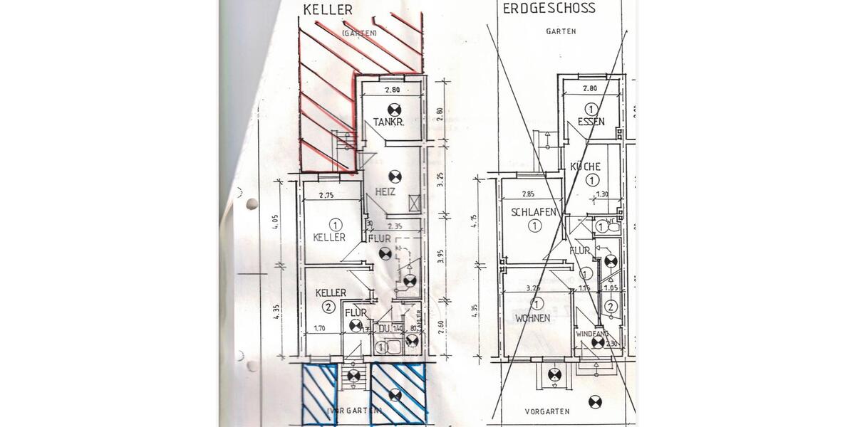 Reihenhaus Bremen Walle - 7 Zimmer, 155 m&sup2;, 349.000&euro; | Angebot:26083308