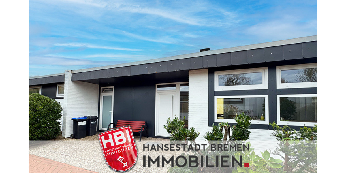 Horn-Lehe Heller und sanierter Atrium-Bungalow mit Garage 5 zimmer