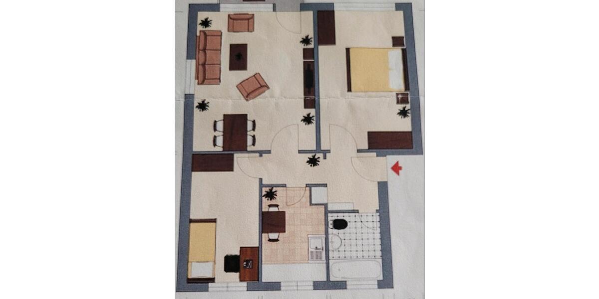 Dachgeschoßwohnung Delmenhorst Düsternort - 3 Zimmer, 64 m&sup2;, 99.000&euro; | Angebot:27091304