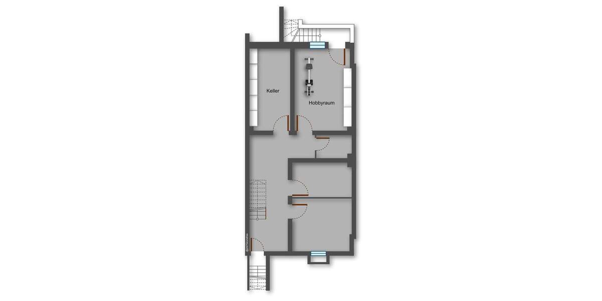 Etagenwohnung Bremen Gete - 2 Zimmer, 62 m&sup2;, 209.000&euro; | Angebot:25909404