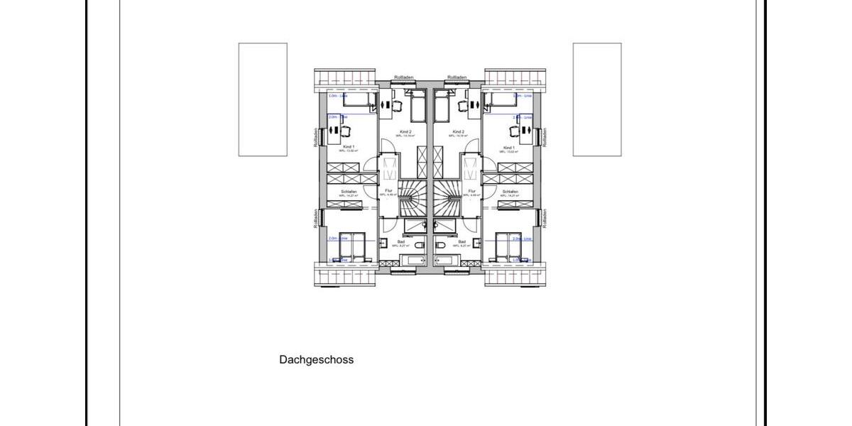 Doppelhaushälfte Bassum - 6 Zimmer, 117 m&sup2;, 1.500&euro; | Angebot:25397213