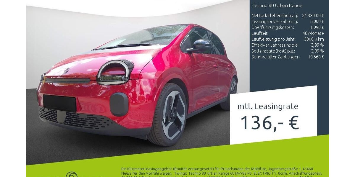 Renault Twingo 1.500 km 23.949 &euro; Bremen 28207