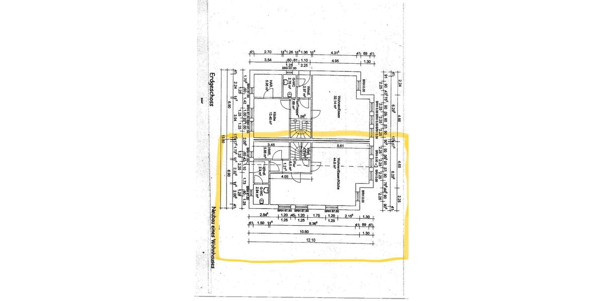 Doppelhaushälfte Schwanewede - 3 Zimmer, 112 m&sup2;, 315.000&euro; | Angebot:26516327