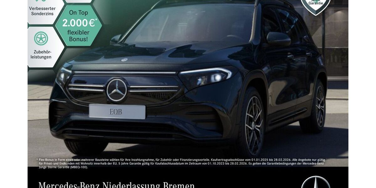 Mercedes-Benz EQB 4.059 km 36.990 &euro; Bremen 28307