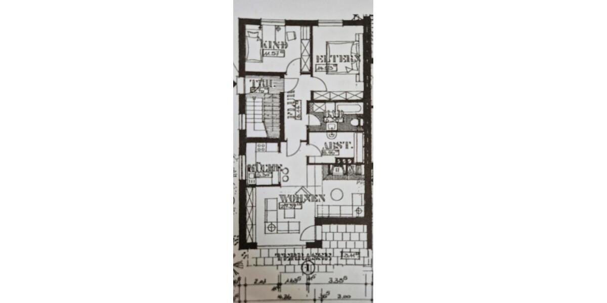 Erdgeschoßwohnung Weyhe - 3 Zimmer, 81 m&sup2;, 249.000&euro; | Angebot:27521505
