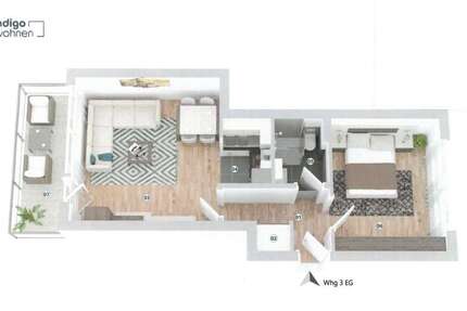 Wohnung zum Mieten in Bremen 650 € 50 m²